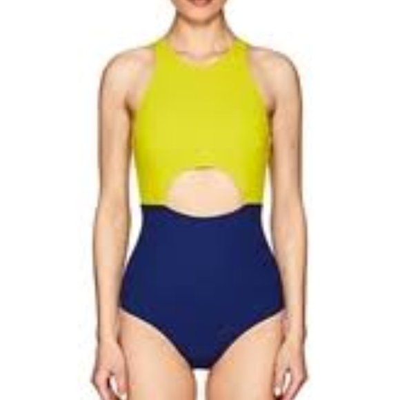 NWT $375 FLAGPOLE One Piece Monokini Solid XS - Picture 7 of 8